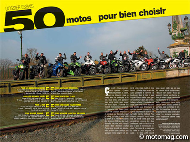 Dossier essais : 50 motos (Triumph 1050 Speed Triple - (...)