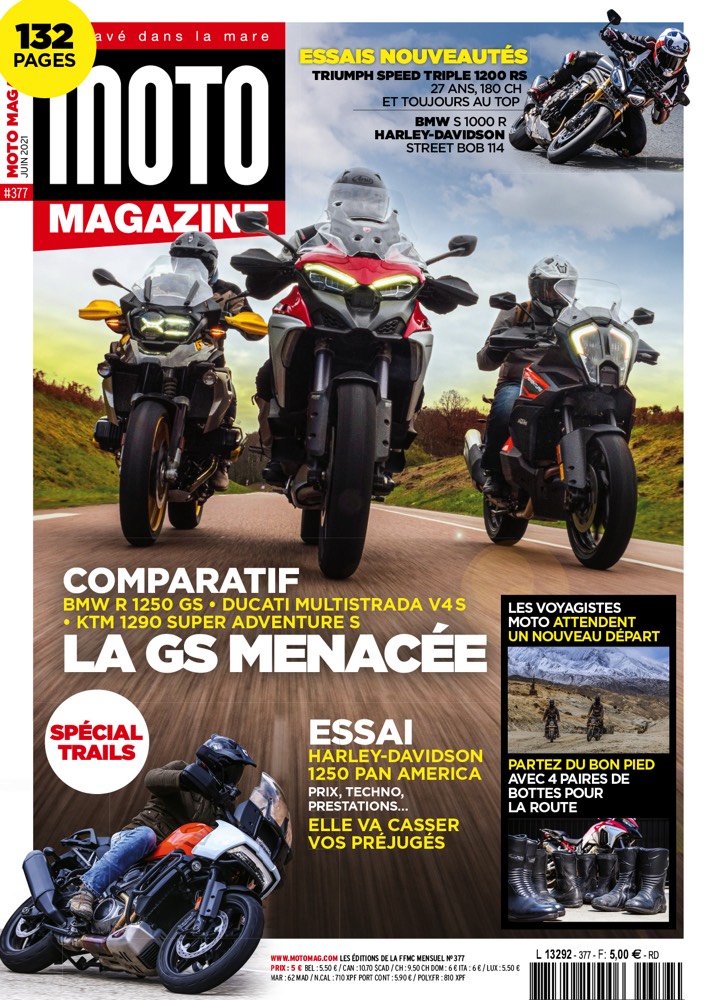 Moto Magazine n° 377 - Juin 2021