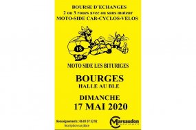 ANNULÉ. Bourse moto de Bourges (Cher)