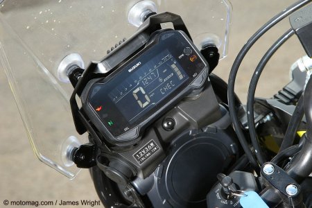 Suzuki V-Strom 250 : instrumentation complète