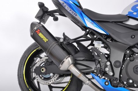 Suzuki GSX-S 750 série limitée MotoGP Ecstar échappement carbone