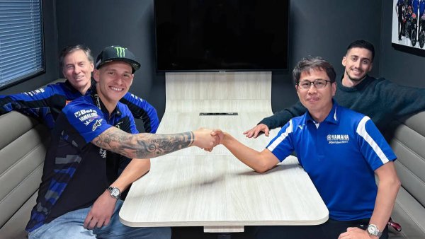 Fabio Quartararo prolonge son contrat avec Yamaha jusqu'en 2026